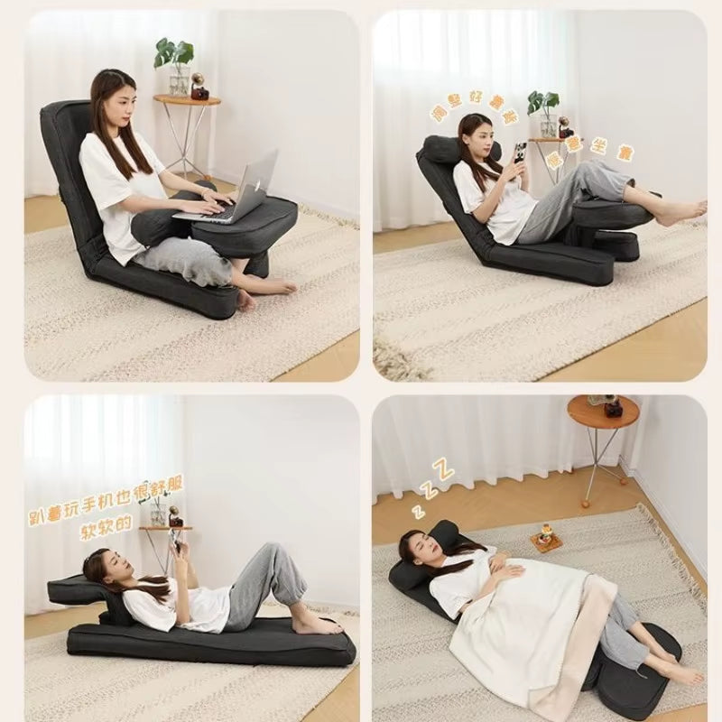 Sofa Multi-Functional Tatami Chair Japanese-Style Bed Chair Balcony Seat Lounge Seating Living Room