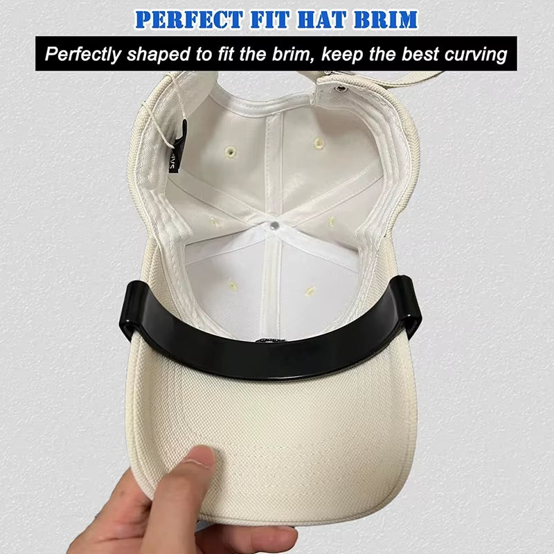 Hat Curve Bender Plastic Hat Curving Band Hat Brim Shaper Hat Bender Brim Hat Shape Keeper Hat Curver Tool for Baseball Caps