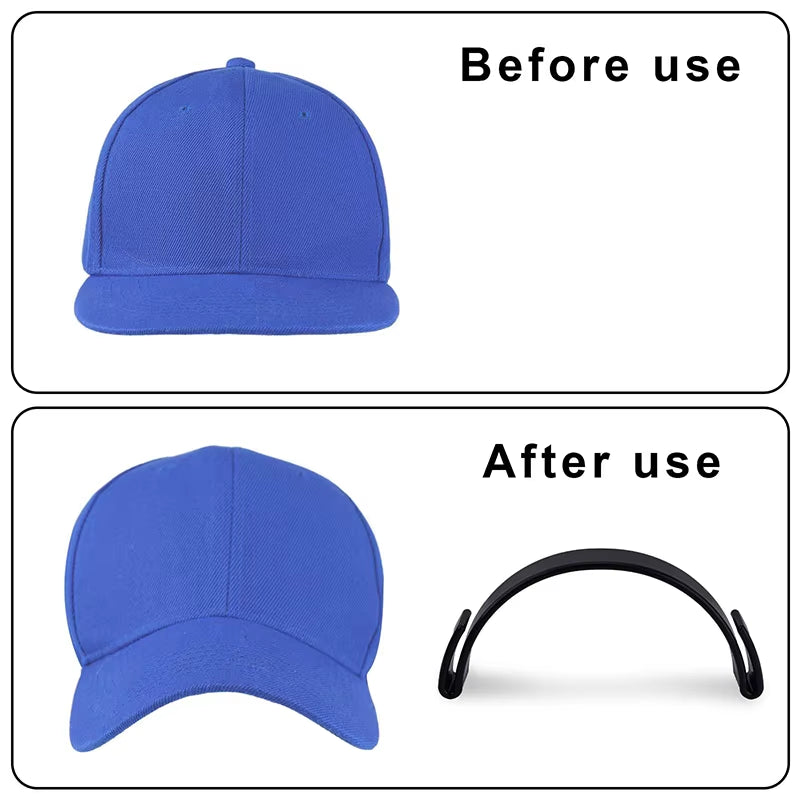 Hat Curve Bender Plastic Hat Curving Band Hat Brim Shaper Hat Bender Brim Hat Shape Keeper Hat Curver Tool for Baseball Caps