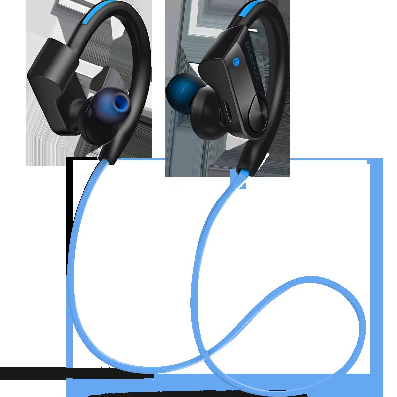 -K98 Neck Wireless Bluetooth Headset IPX7 Waterproof Sports Fitness Stereo Headset Microphone Noise Cancelling Wireless