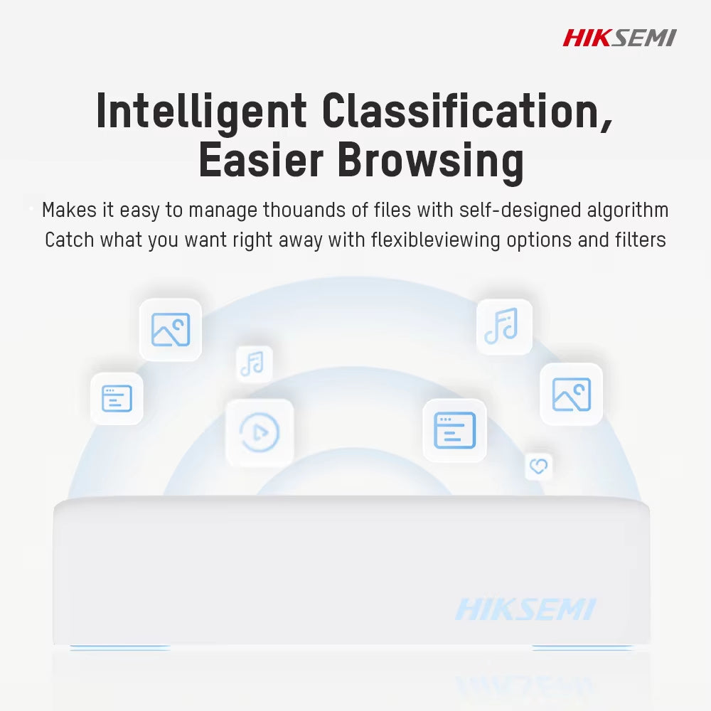 Hikvision Home NAS S1 Personal Cloud Network Attached Storage Device Network Storage Mobile Hard Disk Case Expansion Box